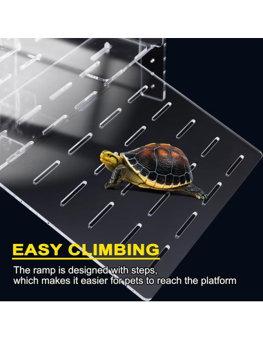 Plataforma de Sol para Tortugas Chunful 40-48 cm Acrílico