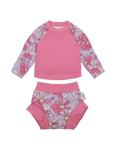 Traje de Baño Babygoal para Bebé 0-6 Meses Rosa UPF 50+