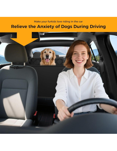 Funda de Asiento para Perros Elouta BK0CWZD Impermeable 137x145cm