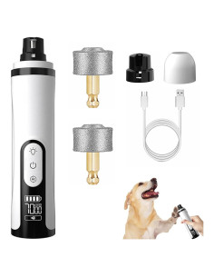 Recortadora de Uñas Silenciosa Tasunte 3 Velocidades LED USB