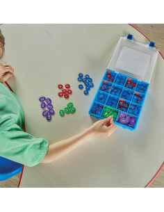 Chips de Fonética Hand2Mind - 346 Piezas Magnéticas 2