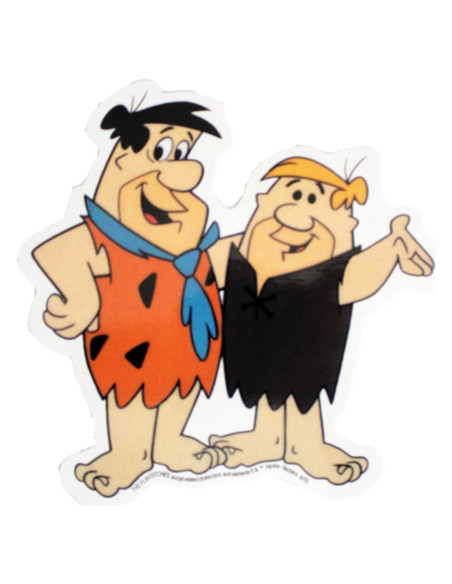 Sticker Fred y Barney Los Picapiedra C&D Visionary 12cm
