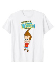 Camiseta Nickelodeon Jimmy Neutron Hombre Talla Clásica