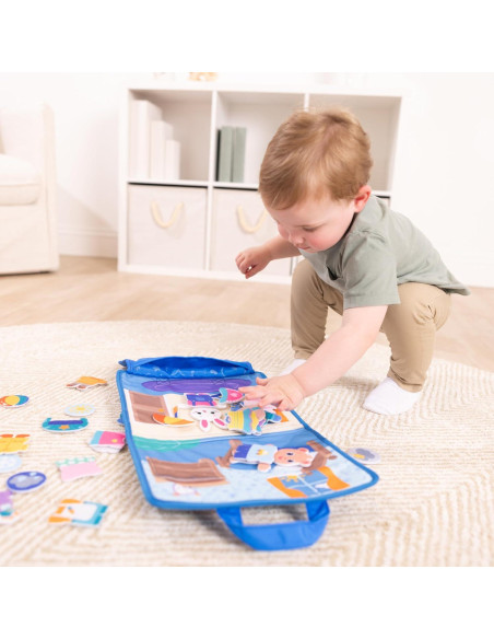 Tablero de Actividad de Fieltro Melissa & Doug Sra. Rachel 23.6x31.5 cm