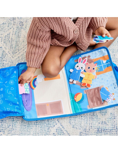 Tablero de Actividad de Fieltro Melissa & Doug Sra. Rachel 23.6x31.5 cm