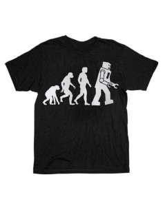 Camiseta de Hombre The Big Bang Theory Bazinga! Algodón Negro