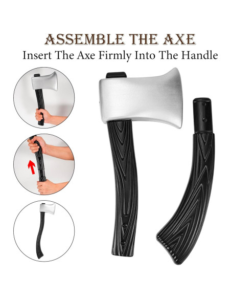 Hacha Falsa DAYSTART 60 cm para Disfraz Adulto - Halloween