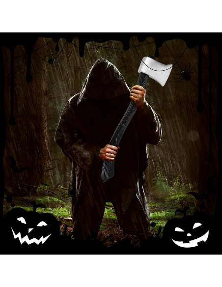 Hacha Falsa DAYSTART 60 cm para Disfraz Adulto - Halloween