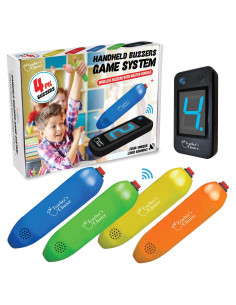 Sistema de timbre inalámbrico Teacher's Choice para 4 jugadores