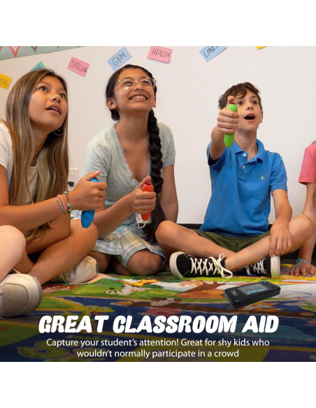 Sistema de timbre inalámbrico Teacher's Choice para 4 jugadores