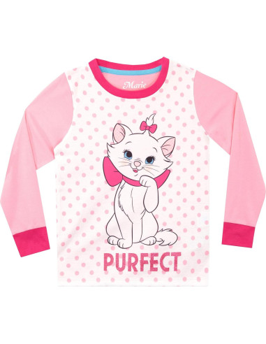Pijamas para Niñas Disney Aristocats Marie Rosa 3 Años