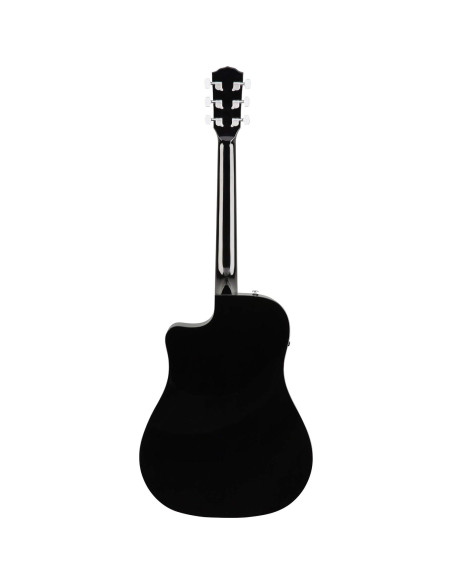 Guitarra Acústica-Eléctrica Fender CD-60SCE Negra con Accesorios
