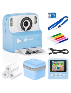 Cámara Instantánea Contixo KC2A para Niños 12MP Azul