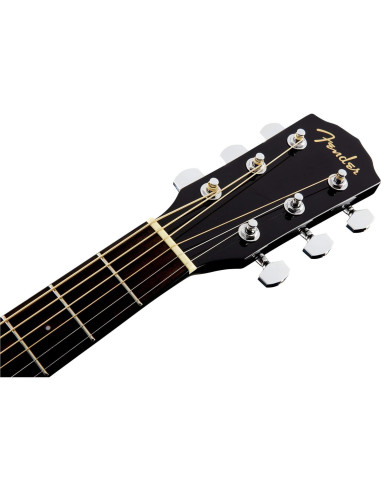 Guitarra Acústica-Eléctrica Fender CD-60SCE Negra con Accesorios
