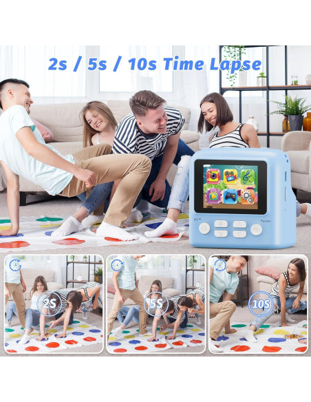 Cámara Instantánea Contixo KC2A para Niños 12MP Azul