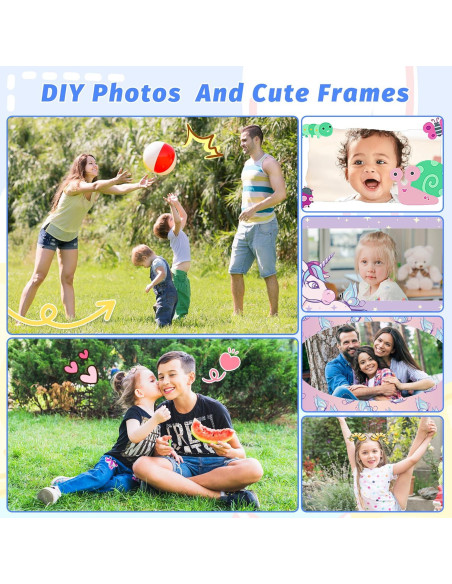 Cámara Instantánea Contixo KC2A para Niños 12MP Azul