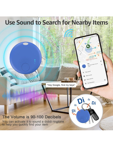 Etiquetas Inteligentes LocGuaxrd - Paquete de 4 para Android