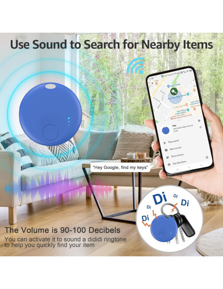 Etiquetas Inteligentes LocGuaxrd - Paquete de 4 para Android
