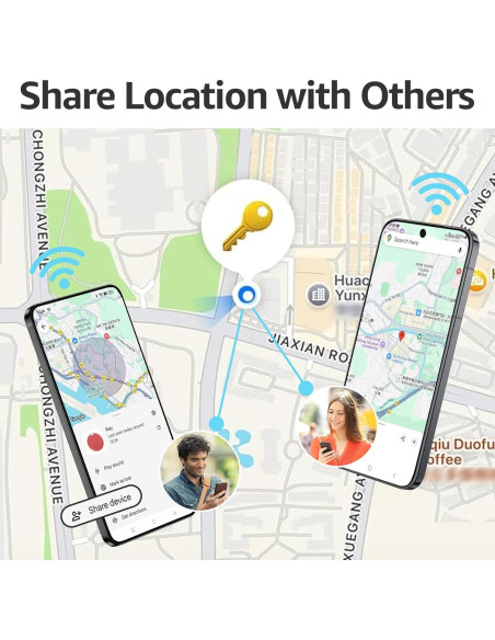 Etiquetas Inteligentes LocGuaxrd - Paquete de 4 para Android