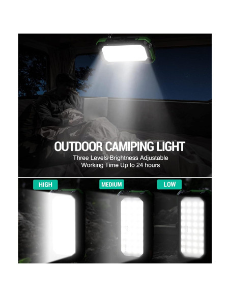 Cargador Solar Portátil BLAVOR 20000mAh 4 Paneles Plegables