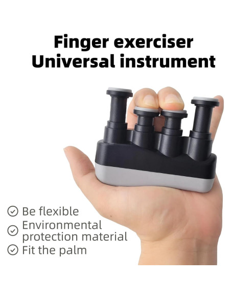 Fortalecedor de Dedos Nalu para Músicos - Ligero y Portátil