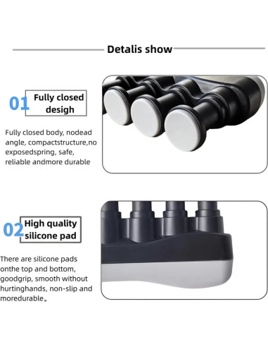 Fortalecedor de Dedos Nalu para Músicos - Ligero y Portátil