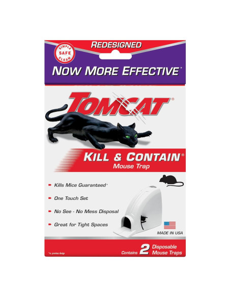 Trampa para Ratones Tomcat Kill & Contain - 2 Unidades