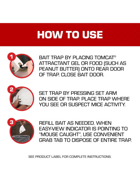 Trampa para Ratones Tomcat Kill & Contain - 2 Unidades