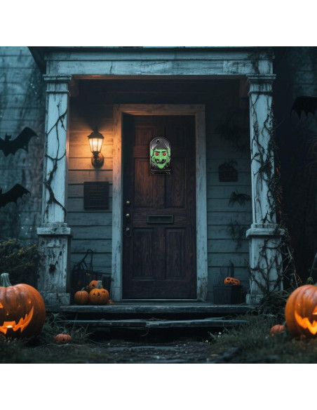 Timbre Espeluznante de Halloween Chalange con Sonido y Luz