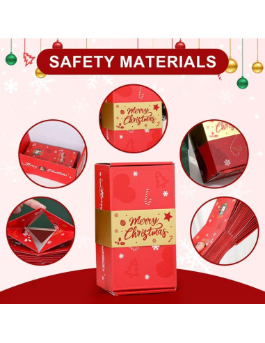 Caja de Regalo Sorpresa Explosiva Yilia Verde 6 Cajas Plegables