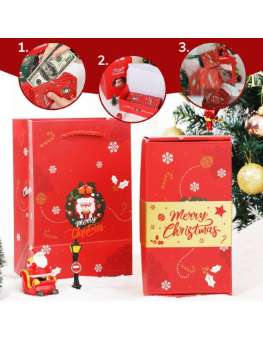 Caja de Regalo Sorpresa Explosiva Yilia Verde 6 Cajas Plegables