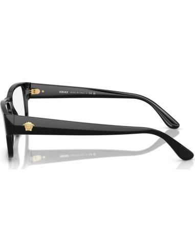 Gafas de sol Versace VE 3342 5360 Negro con Lente Demo