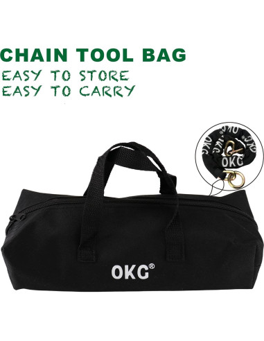 Cadena de Seguridad OKG 0.8m x 1.27cm Alta Resistencia