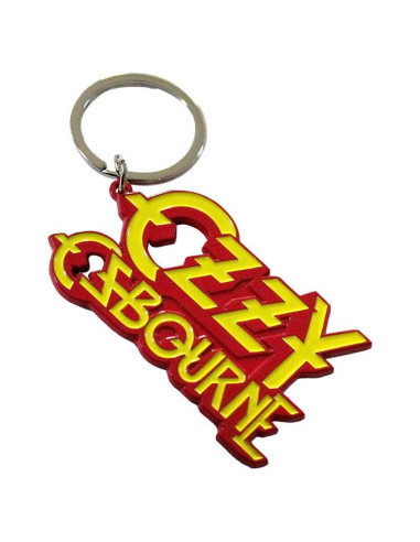 Llavero Rock Off Ozzy Osbourne Logo Apilado 65mm