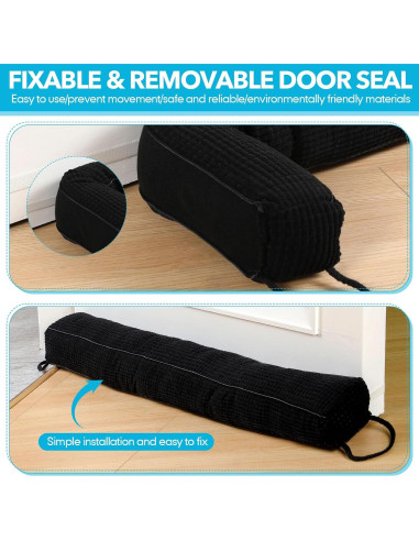 Tapón de Corriente de Puerta Fiwochic 91.44cm Negro 1.5kg