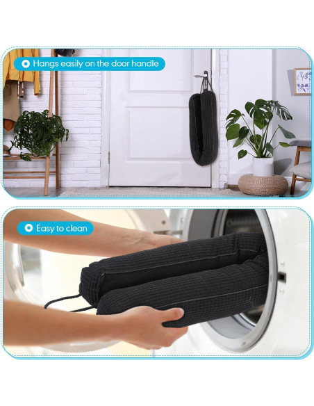 Tapón de Corriente de Puerta Fiwochic 91.44cm Negro 1.5kg