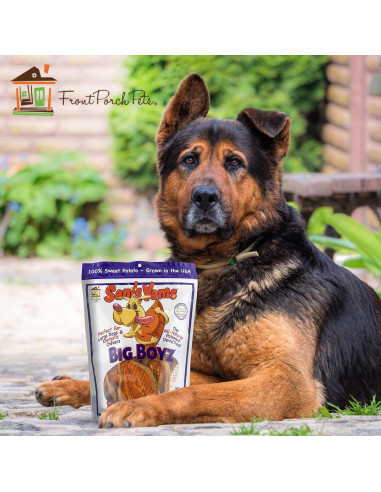 Golosinas para Perros Sam's Yams Big Boyz 425g - Batata Natural