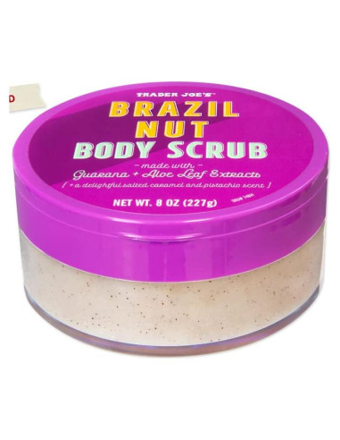 Exfoliante Corporal de Nueces de Brasil Trader Joe's 29.57 ml