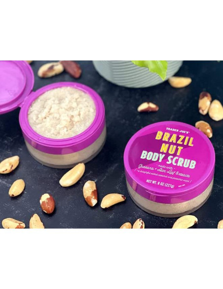 Exfoliante Corporal de Nueces de Brasil Trader Joe's 29.57 ml