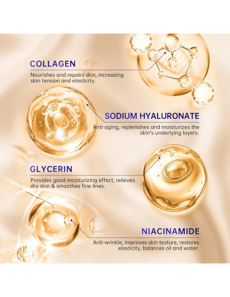 Conjunto de Cuidado de Piel Antienvejecimiento Mopayzer 7 Piezas