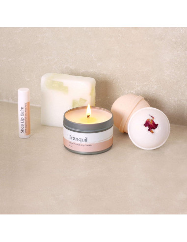 Kit de Spa Orgánico Dear Ava para Mujeres - Regalo Relajante