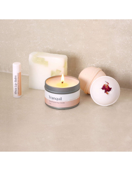 Kit de Spa Orgánico Dear Ava para Mujeres - Regalo Relajante