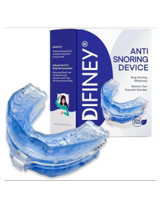 Protector Bucal Anti Ronquidos Fissiontech Azul - Aprobado FDA