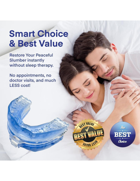 Protector Bucal Anti Ronquidos Fissiontech Azul - Aprobado FDA