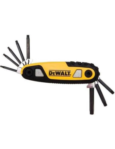 Juego de Llaves Hexagonales Plegables DeWalt DWHT70264