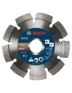 Cuchilla de Diamante en V Bosch DBVG04501 - 4.5" para Concreto
