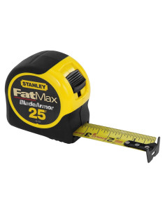 Cinta Métrica Stanley FatMax 25 pies (7.62 m) 1.25" (3.18 cm) 5 Piezas