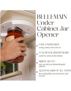 Abridor de Tarros Bellemain 2-Pack para Debajo del Gabinete 2