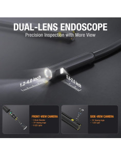 Endoscopio USB-C Teslong Doble Lente 5.03m Impermeable 2