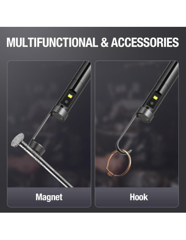 Endoscopio USB-C Teslong Doble Lente 5.03m Impermeable